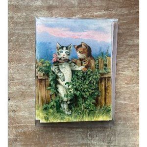 Old World Christmas Kitty Love Cards